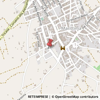 Mappa Via Caduti Marittimesi, 12, 73030 Surano, Lecce (Puglia)