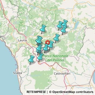 Mappa Contrada Costa Monaci, 85040 Viggianello PZ, Italia (10.65)