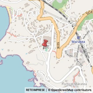 Mappa Via Conte Stefano Rivetti di Val Cervo, 6, 85046 Maratea, Potenza (Basilicata)