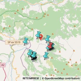 Mappa Via Gallizzi, 85040 Viggianello PZ, Italia (3.9405)