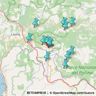 Mappa Strada Statale 19 delle Calabrie, 85040 Castelluccio Inferiore PZ, Italia (6.65538)
