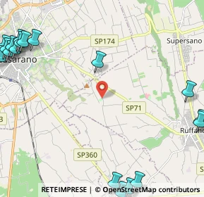 Mappa C.da manfio, 73042 Casarano LE, Italia (4.02)