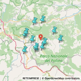 Mappa Pedali di, 85040 Viggianello PZ, Italia (6.64)