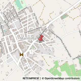 Mappa Via San Bernardo, 19, 73030 Diso, Lecce (Puglia)