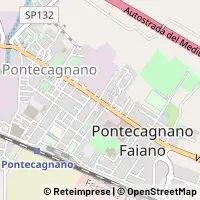 Térkép Pontecagnano Faiano