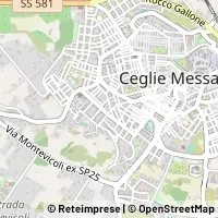 Kaart Ceglie Messapica