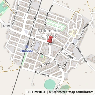 Mappa Piazza A. De Gasperi, 8, 07040 Olmedo, Sassari (Sardegna)
