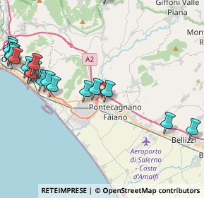 Mappa Strada Provinciale Cupa Farano, 84131 Salerno SA, Italia (5.9395)