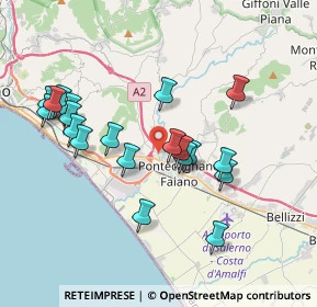 Mappa Strada Provinciale Cupa Farano, 84131 Salerno SA, Italia (3.934)