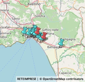 Mappa Strada Provinciale Cupa Farano, 84131 Salerno SA, Italia (8.38429)