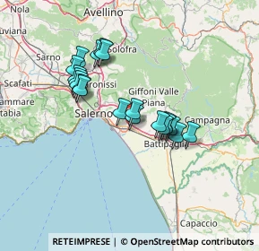 Mappa Strada Provinciale Cupa Farano, 84131 Salerno SA, Italia (12.3745)