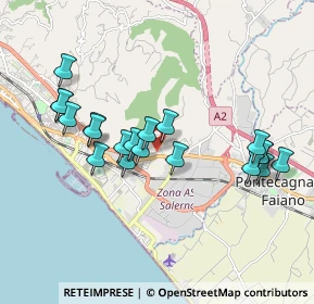 Mappa Via Libeccio, 84131 Salerno SA, Italia (1.921)