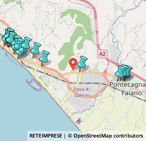 Mappa Via Libeccio, 84131 Salerno SA, Italia (3.2165)