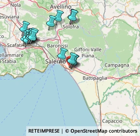 Mappa Via Libeccio, 84131 Salerno SA, Italia (17.78059)