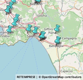 Mappa Via Libeccio, 84131 Salerno SA, Italia (21.452)