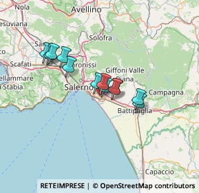 Mappa Via Libeccio, 84131 Salerno SA, Italia (10.83167)