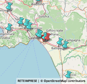 Mappa Via Libeccio, 84131 Salerno SA, Italia (16.17)