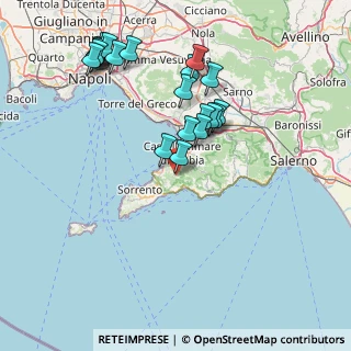 Mappa Via Paradiso, 80069 Vico Equense NA, Italia (17.323)