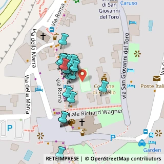 Mappa Via Richard Wagner, 84010 Ravello SA, Italia (0.02143)
