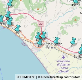 Mappa Via Cupa S. Martino, 84131 Salerno SA, Italia (6.08857)