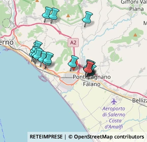 Mappa Via Cupa S. Martino, 84131 Salerno SA, Italia (3.41389)