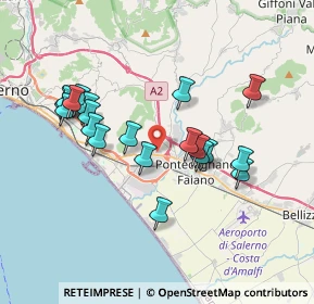 Mappa Via Cupa S. Martino, 84131 Salerno SA, Italia (3.7345)