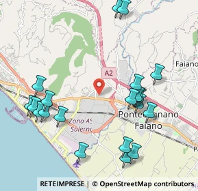 Mappa Via Cupa S. Martino, 84131 Salerno SA, Italia (2.536)