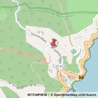 Mappa Corso Federici, 84, 84010 Cetara, Salerno (Campania)