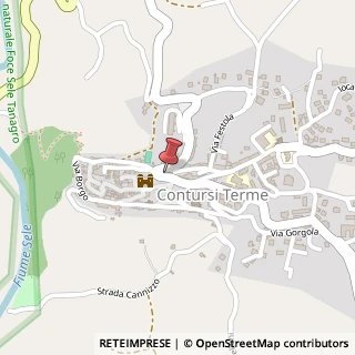 Mappa Piazza garibaldi 24, 84024 Contursi Terme, Salerno (Campania)
