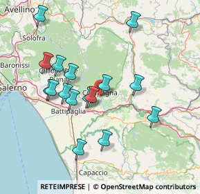 Mappa Via S. Vito, 84020 Campagna SA, Italia (15.49625)