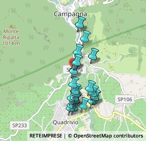 Mappa Via S. Vito, 84020 Campagna SA, Italia (0.83077)