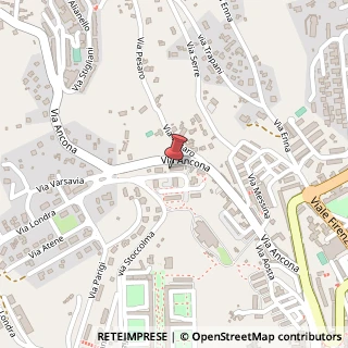 Mappa Via Lisbona, 19, 85100 Potenza, Potenza (Basilicata)
