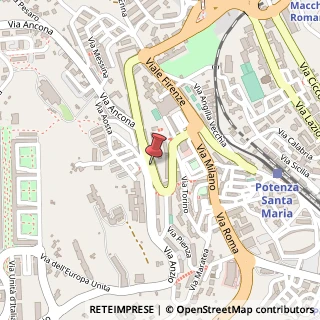 Mappa Viale Firenze,  50, 85100 Potenza, Potenza (Basilicata)