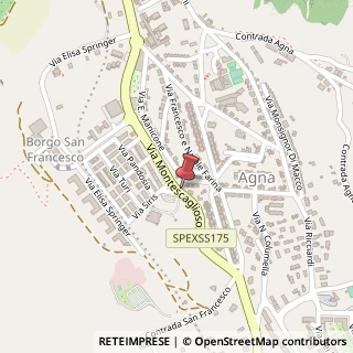 Mappa Via Montescaglioso, 9, 75100 Matera, Matera (Basilicata)