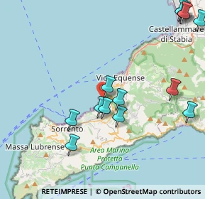 Mappa Via Angelo Cosenza, 80062 Meta NA, Italia (5.30786)
