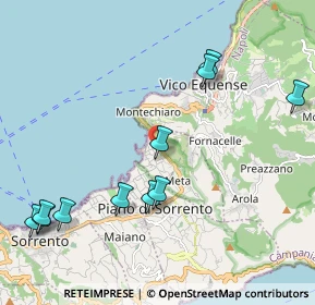 Mappa Via Olivari, 80062 Meta NA, Italia (2.61)