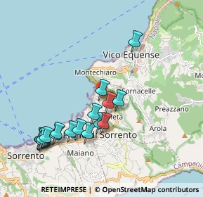 Mappa Via Olivari, 80062 Meta NA, Italia (2.225)