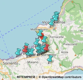 Mappa Via Olivari, 80062 Meta NA, Italia (1.7455)