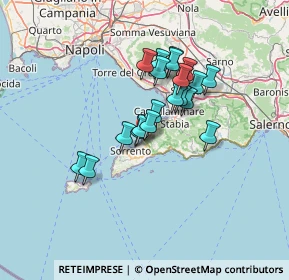 Mappa Via Olivari, 80062 Meta NA, Italia (11.08)