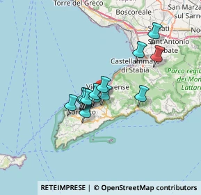 Mappa Via Olivari, 80062 Meta NA, Italia (4.99214)