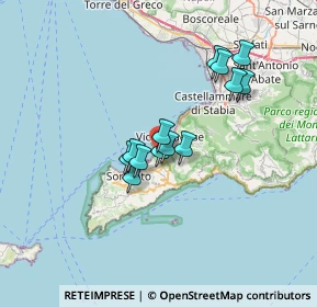 Mappa Via Olivari, 80062 Meta NA, Italia (5.59923)