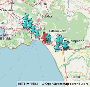 Mappa Via Fangariello, 84131 Salerno SA, Italia (12.11882)