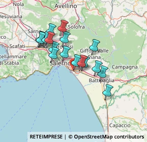 Mappa Via Fangariello, 84131 Salerno SA, Italia (12.62889)