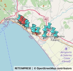 Mappa Via Fangariello, 84131 Salerno SA, Italia (3.1405)