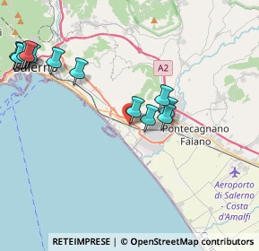 Mappa Via Fangariello, 84131 Salerno SA, Italia (5.06462)