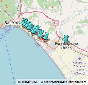 Mappa Via Fangariello, 84131 Salerno SA, Italia (3.05462)