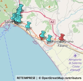 Mappa Via Fangariello, 84131 Salerno SA, Italia (5.51765)