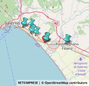 Mappa Via Fangariello, 84131 Salerno SA, Italia (2.78636)