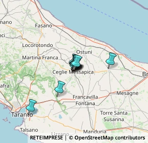 Mappa Via Herford, 72013 Ceglie Messapica BR, Italia (5.84)