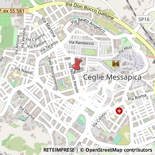 Mappa Corso Verdi, 23, 72013 Ceglie Messapica, Brindisi (Puglia)